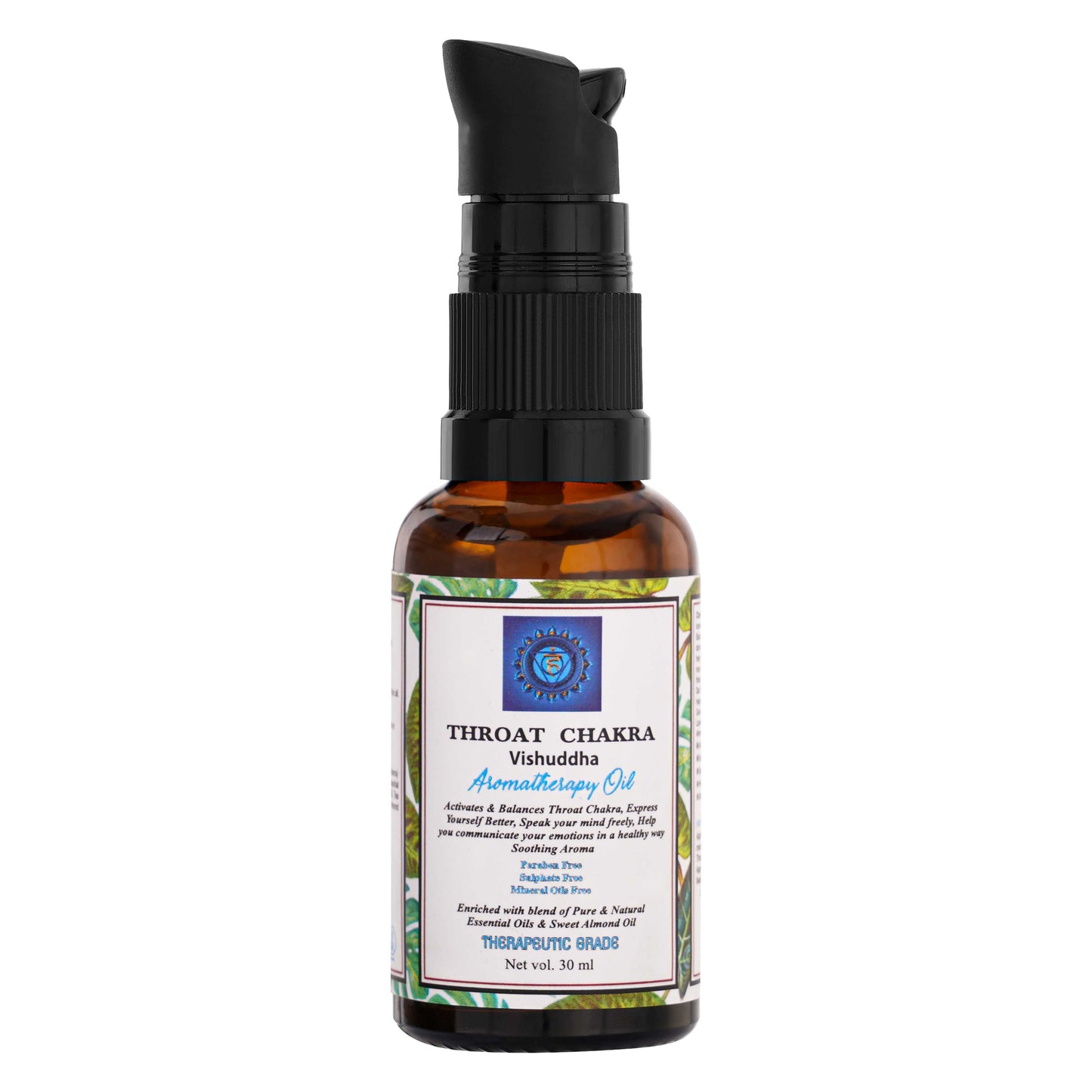 Throat Chakra Balancing Aromatherapy Oil