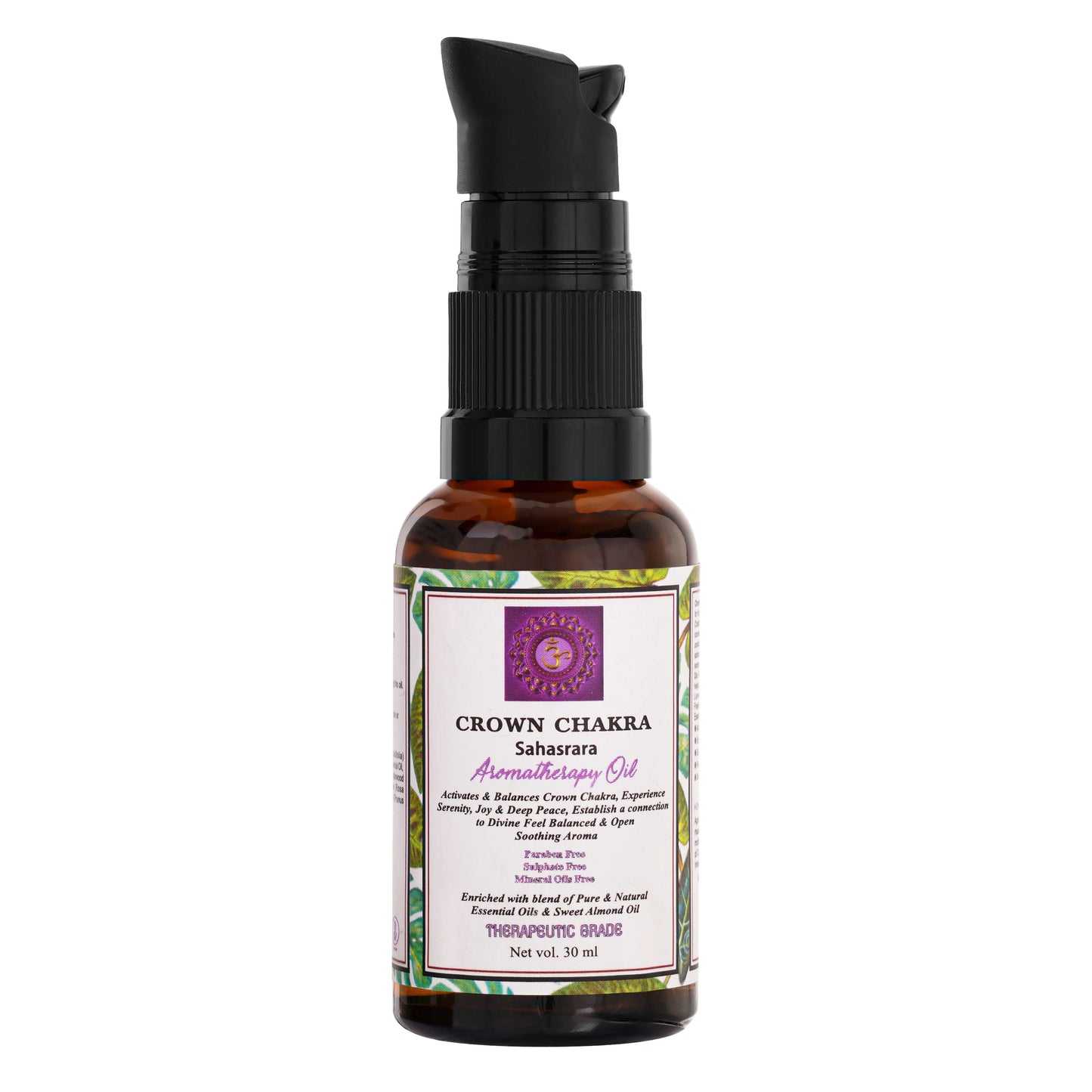 Crown Chakra Balancing Aromatherapy Oil