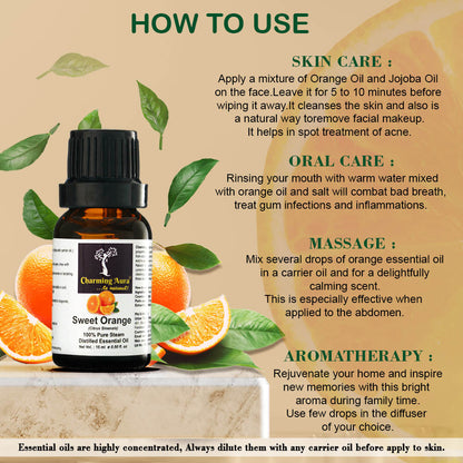 Sweet Orange Peel Essential Oil