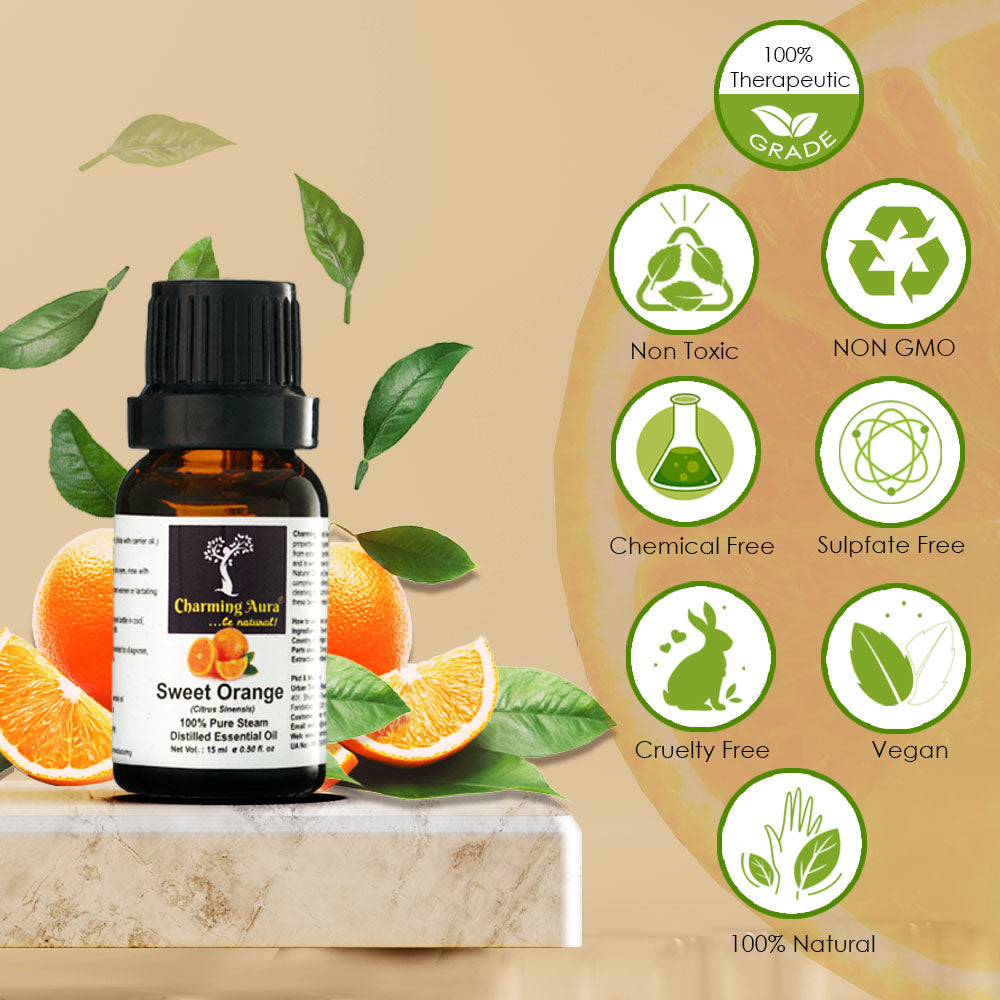 Sweet Orange Peel Essential Oil