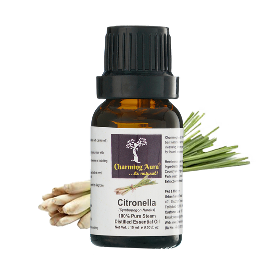 Citronella Organic Essential Oil