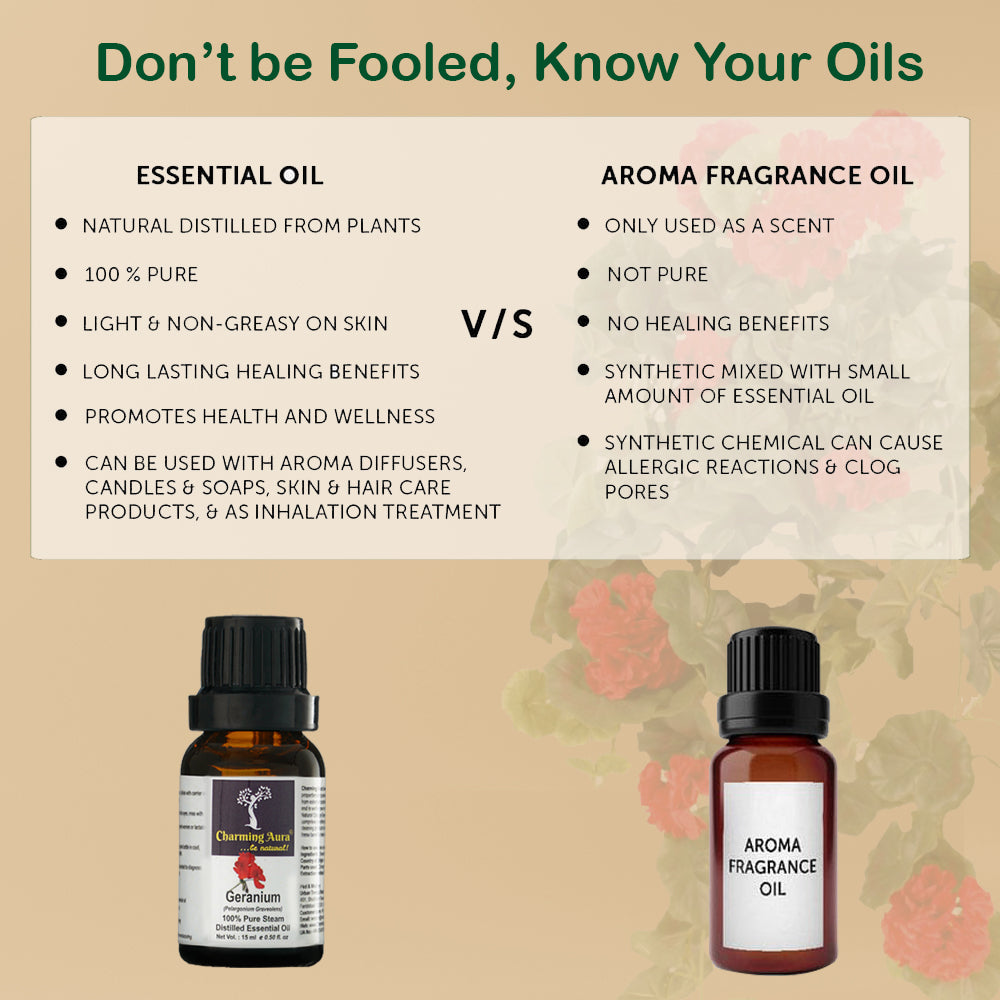 Geranium Organic Essential Oil