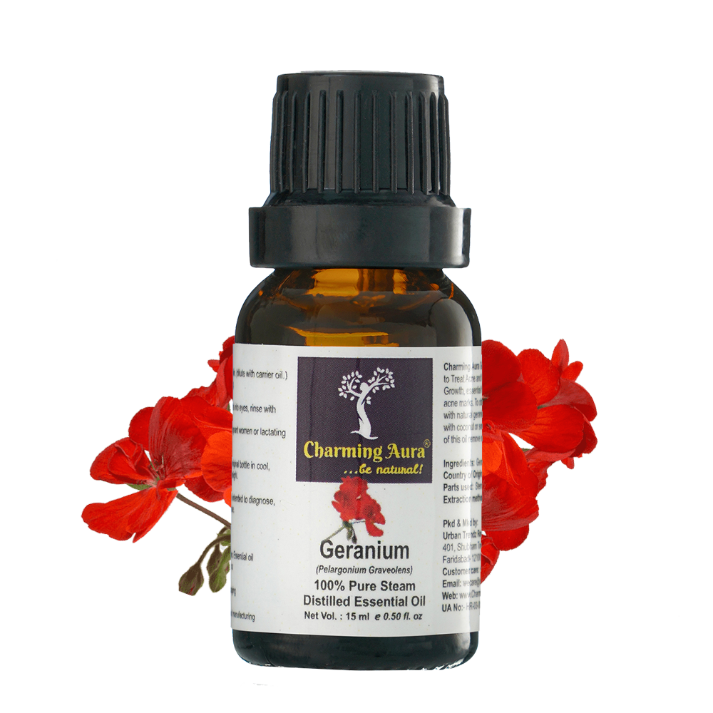 Geranium Organic Essential Oil