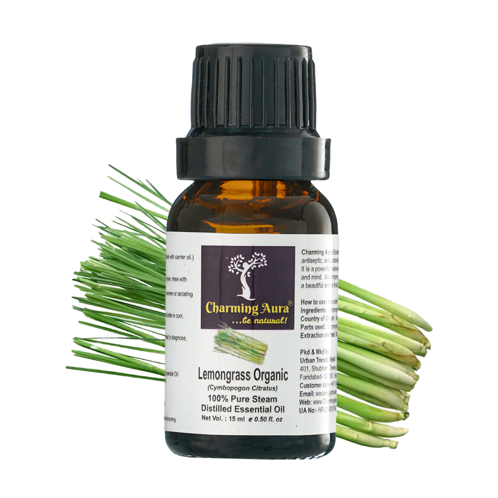 Lemongrass Organic Essential Oil