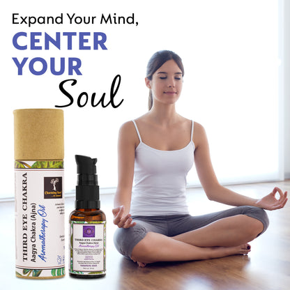 Third Eye Chakra Balancing Aromatherapy Oil