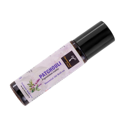 Patchouli Essential Oil | Roll-On | Prediluted ready to use | for Stress relief, Skin Care, Meditation, Yoga, Easy Breathing | 10ml |