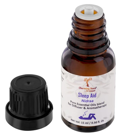 Deep Sleep Aid Essential Oil Blend for Diffuser & Aromatherapy Massage | Insomnia Relief, Stress Relief, Relaxing | Crafted by Certified Aromatherapists | 15ml