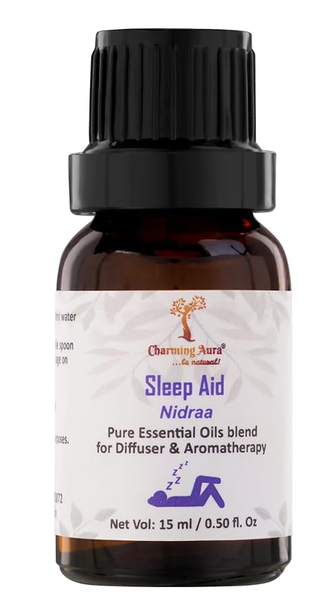 Deep Sleep Aid Essential Oil Blend for Diffuser & Aromatherapy Massage | Insomnia Relief, Stress Relief, Relaxing | Crafted by Certified Aromatherapists | 15ml