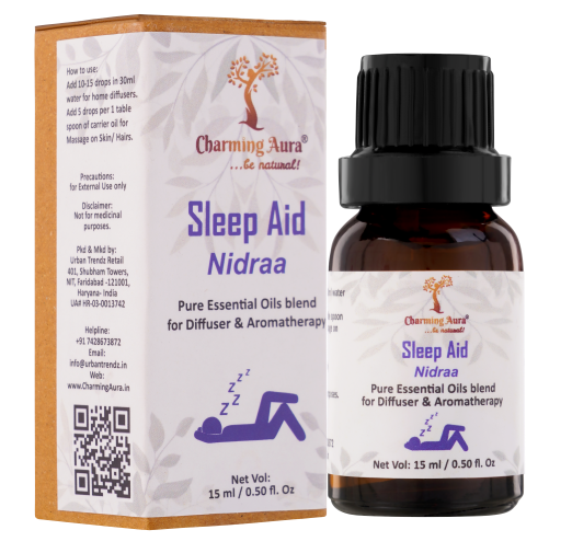 Deep Sleep Aid Essential Oil Blend for Diffuser & Aromatherapy Massage | Insomnia Relief, Stress Relief, Relaxing | Crafted by Certified Aromatherapists | 15ml