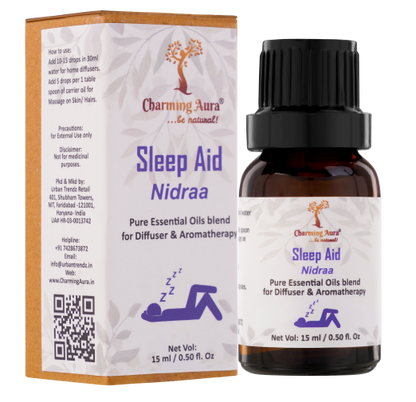 Deep Sleep Aid Essential Oil Blend for Diffuser & Aromatherapy Massage | Insomnia Relief, Stress Relief, Relaxing | Crafted by Certified Aromatherapists | 15ml